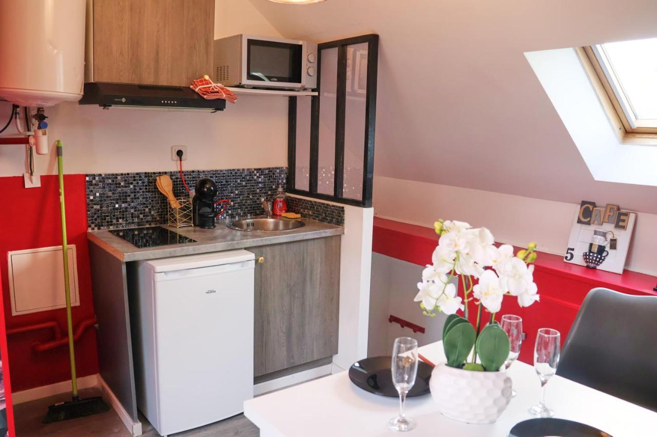 Romantic Studio Eve - Proche Gare - Netflix - Wifi Amiens Kültér fotó